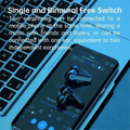 Sport Digital Display Earphone with USB Battery Indicator and Waterproof Function