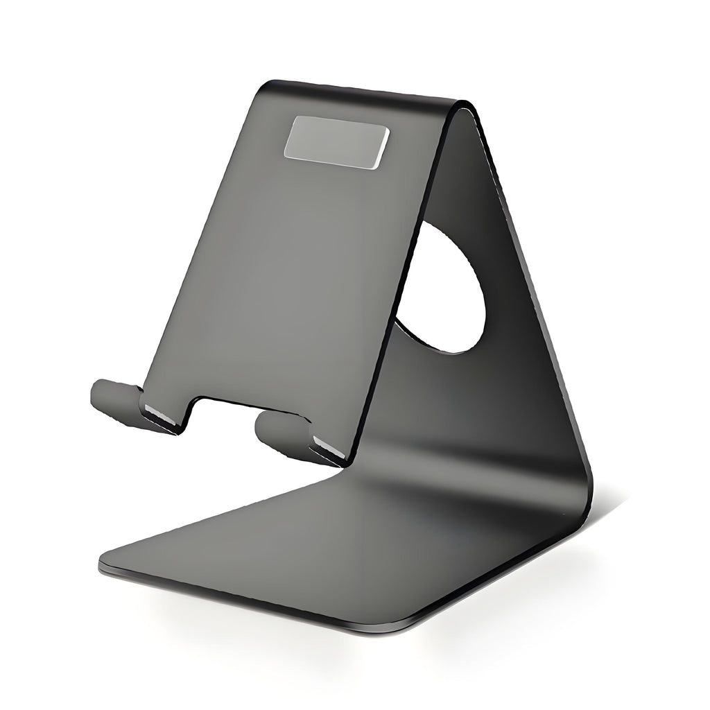 High Quality Adjustable Aluminum Alloy Mobile Phone Holder Stand CNC Machining Services Stainless Steel Accessory Anodized Phone