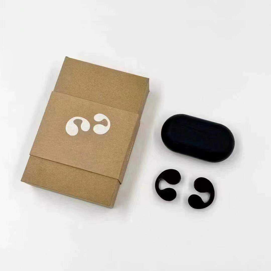 S06 Air Conduction Headset 5.3 Open Ear Bone Conduction Wireless Earbud with Mic HD Call Ear Hook OWS Sport Earphones