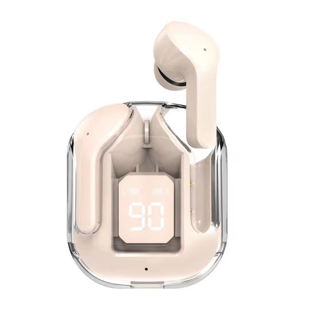 Newest Air31 Crystal Portable BT LED Display Mini Wireless Earbuds Headphones Gaming In-ear Earphone