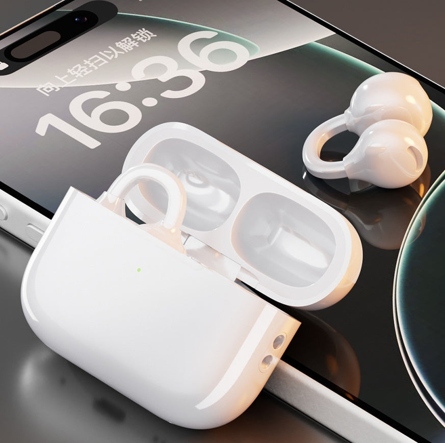 Huaqiangbeizhen Wireless Earphones 8th Gen Double Clip Ear Long Endurance Gaming Sports High Quality Earphone