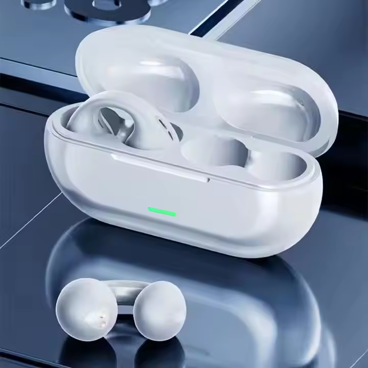 Bone Conduction Wireless Tws Earbuds Noise Reduction Handsfree Cuffs Gym Running Earbuds