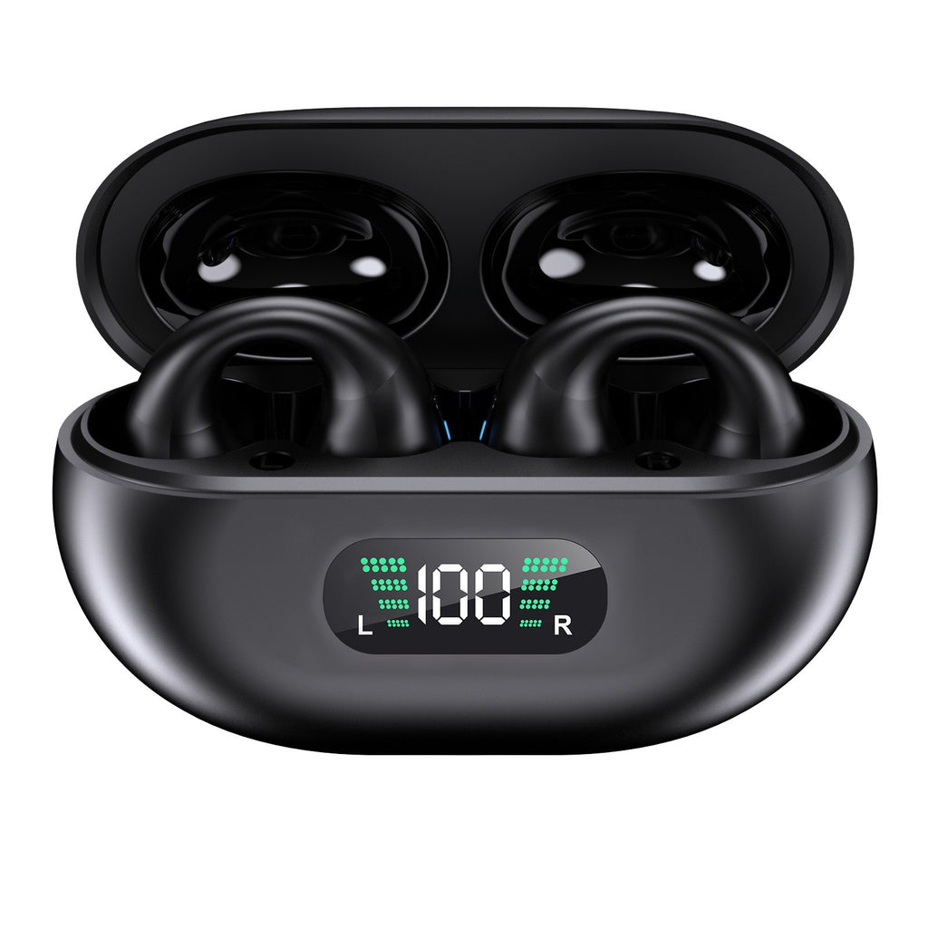 Cross-border Non-in-ear Clip-on Bone-conduction for 5.3 Headphones IPX5 Waterproof Voice Control Ultra-long Battery Life