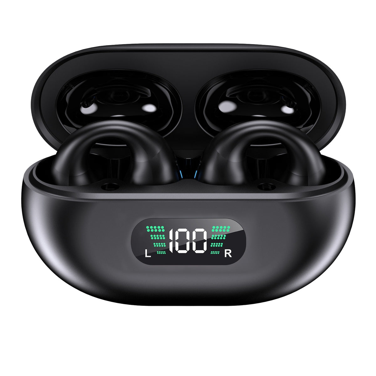 Cross-border Non-in-ear Clip-on Bone-conduction for 5.3 Headphones IPX5 Waterproof Voice Control Ultra-long Battery Life