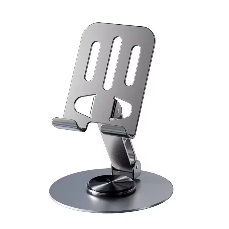 Anti-slip 360 Rotating Metal Phone Holder Multi-Functional Flexible Desktop Phone Mount