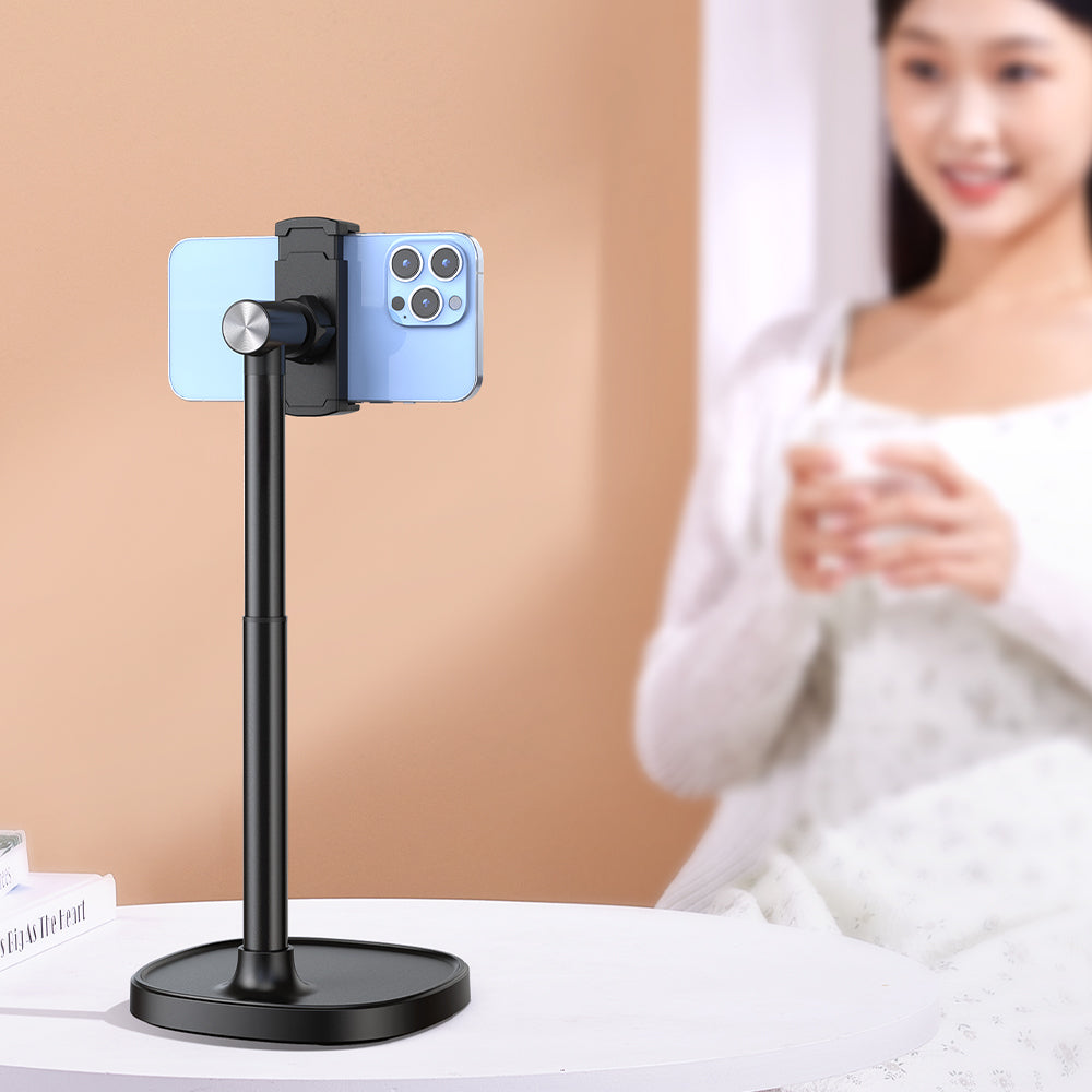 2026 X66 Flexible 360 Degrees Swivel Waterproof Aluminium Alloy Smartphone Stand with Rotate Phone Holder for Desk Use