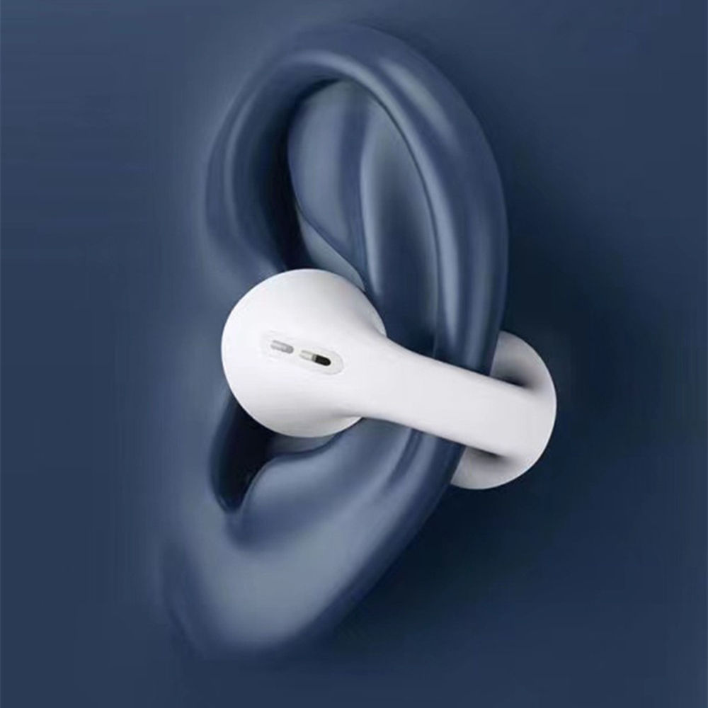 Bone Conduction Wireless Tws Earbuds Noise Reduction Handsfree Cuffs Gym Running Earbuds