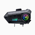X10 Integrated Motorcycle Waterproof Helmet Wireless Headset LED Battery Indicator Sports Earphones Takeaway Motorcycle Headset