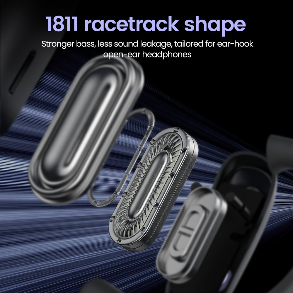 Wireless Noise Canceling Bluetooth 6.0 Headphones Phone Bluetooth Wireless Earphone Headset Earhook Earbuds for Gaming Sports