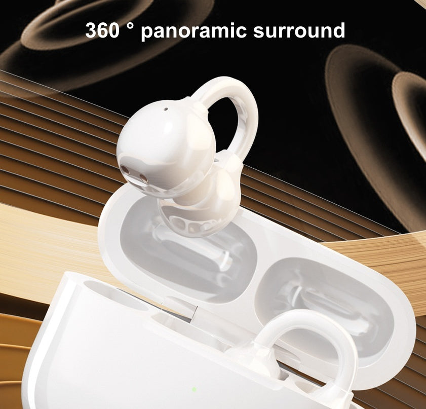 Huaqiangbeizhen Wireless Earphones 8th Gen Double Clip Ear Long Endurance Gaming Sports High Quality Earphone