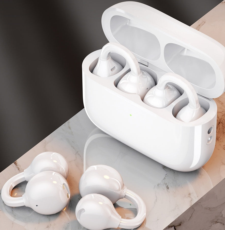Huaqiangbeizhen Wireless Earphones 8th Gen Double Clip Ear Long Endurance Gaming Sports High Quality Earphone