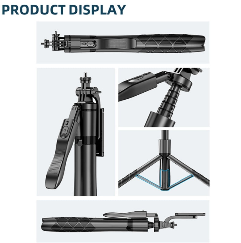 Lightweight Foldable Selfie Stick Tripod Mini Expandable Phone Stand Flexible Camera Mobile Phone Selfie Stick