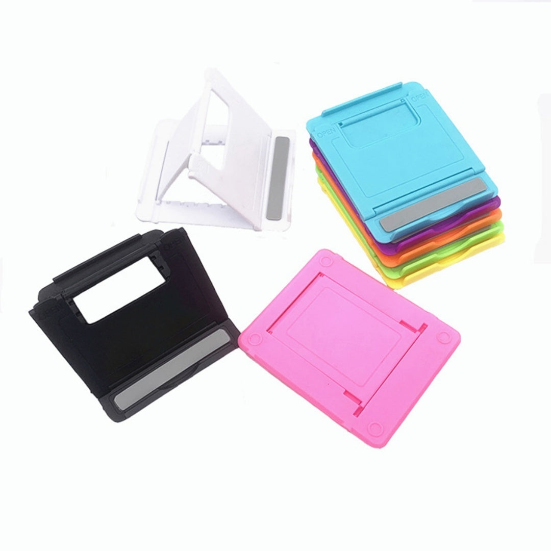 Mobile Phone Holder Adjustable Phone Holder Mobile Desktop Lazy Tablet Holder Card Folding Compact Portable