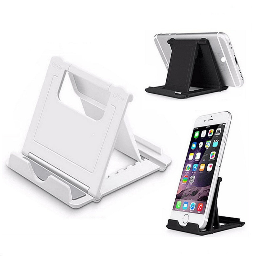Mobile Phone Holder Adjustable Phone Holder Mobile Desktop Lazy Tablet Holder Card Folding Compact Portable