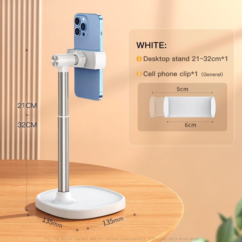 2026 X66 Flexible 360 Degrees Swivel Waterproof Aluminium Alloy Smartphone Stand with Rotate Phone Holder for Desk Use