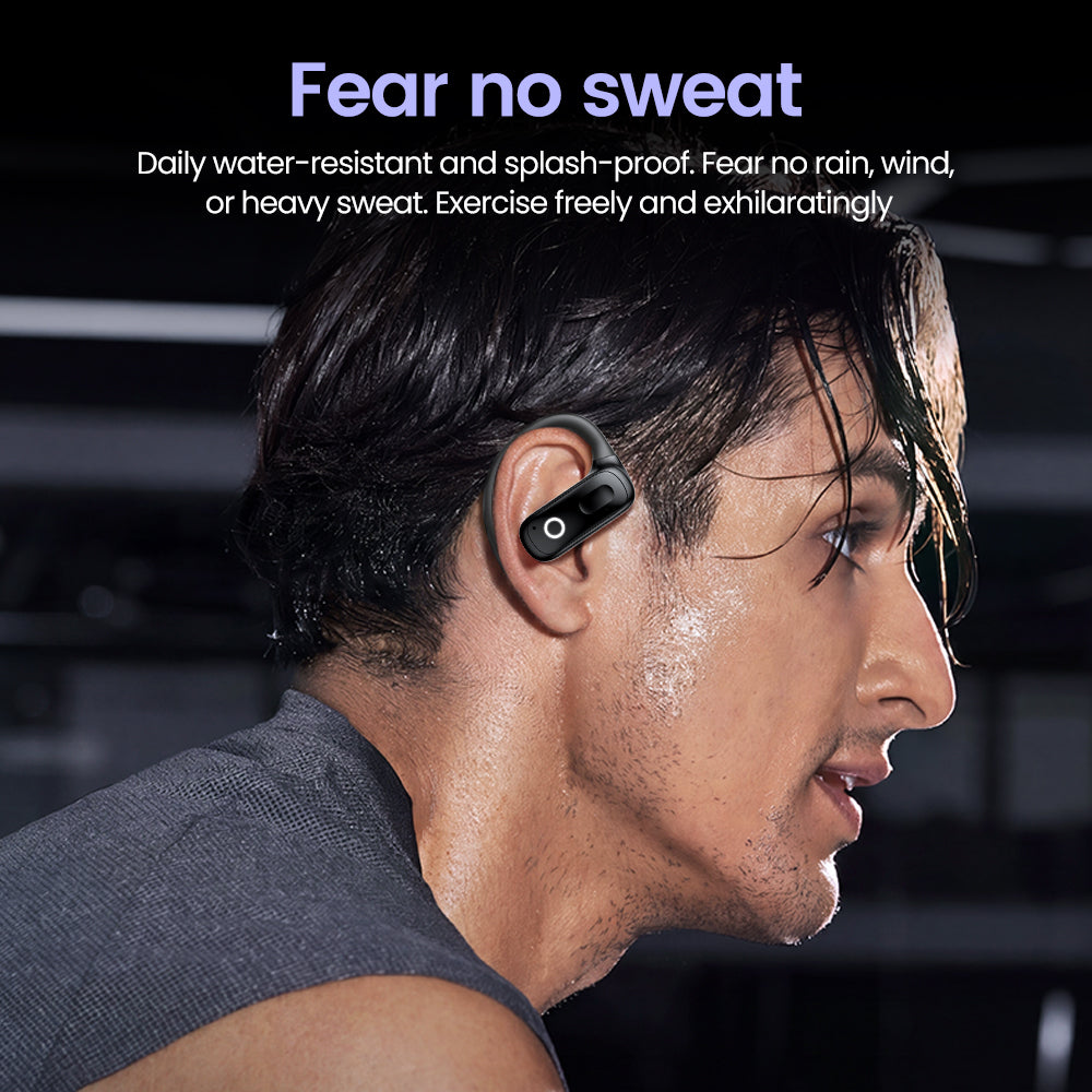 Wireless Noise Canceling Bluetooth 6.0 Headphones Phone Bluetooth Wireless Earphone Headset Earhook Earbuds for Gaming Sports