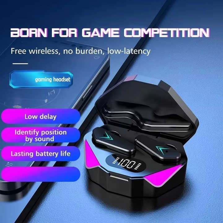 X15 Gamer TWS Earbuds Wireless ENC Noise Reduction Headphone V5.3 Mini Low Latency Wireless Gaming Headset X15 Earbuds