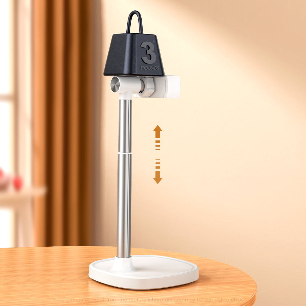 2026 X66 Flexible 360 Degrees Swivel Waterproof Aluminium Alloy Smartphone Stand with Rotate Phone Holder for Desk Use